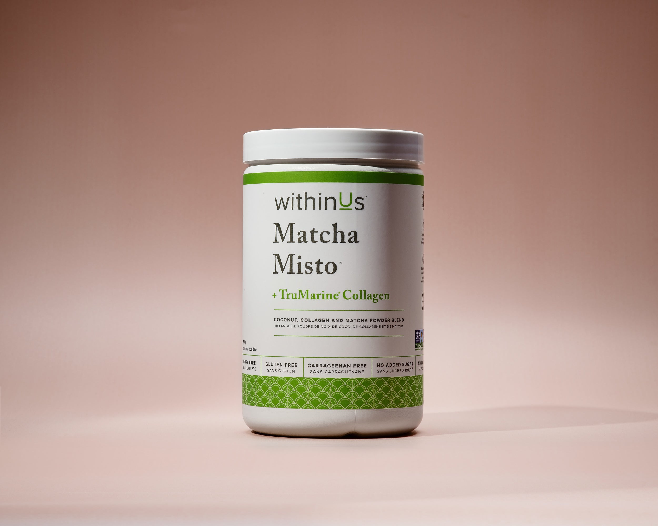 withinUs Matcha Misto + TruMarine® Collagen