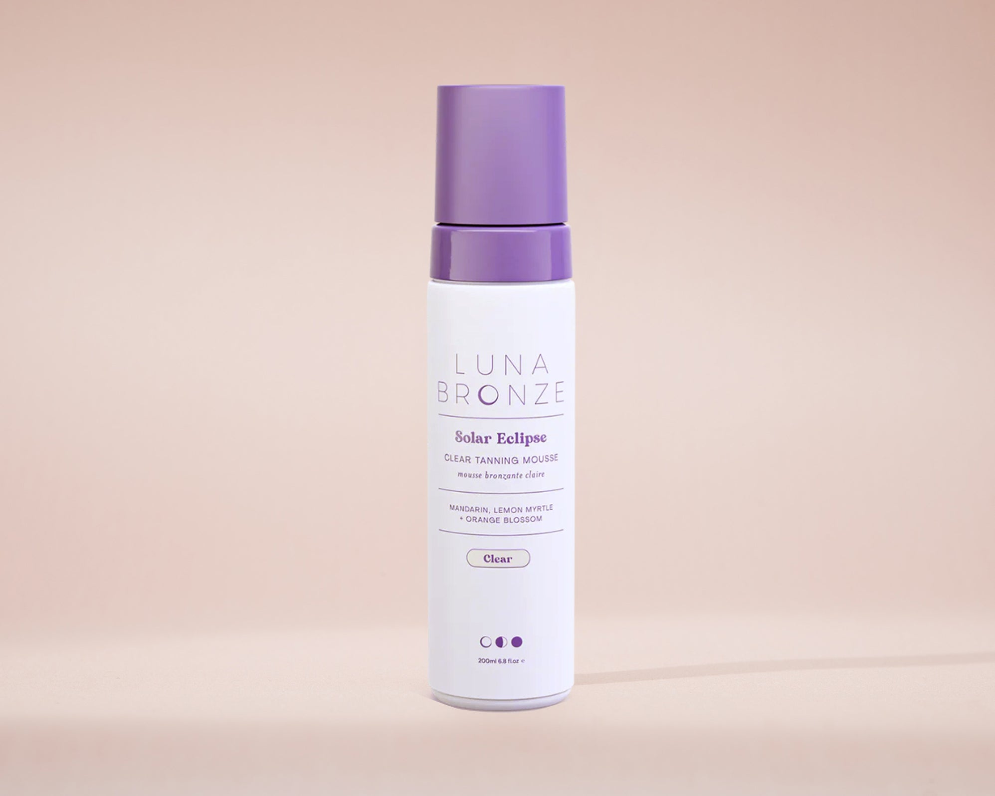 Luna Bronze Solar Eclipse Clear Tanning Mousse